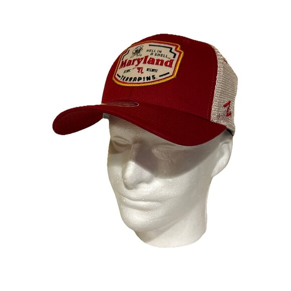Zephyr Other - Maryland Terrapins Patch Embroidered Mesh Zephyr Trucker Snapback Hat